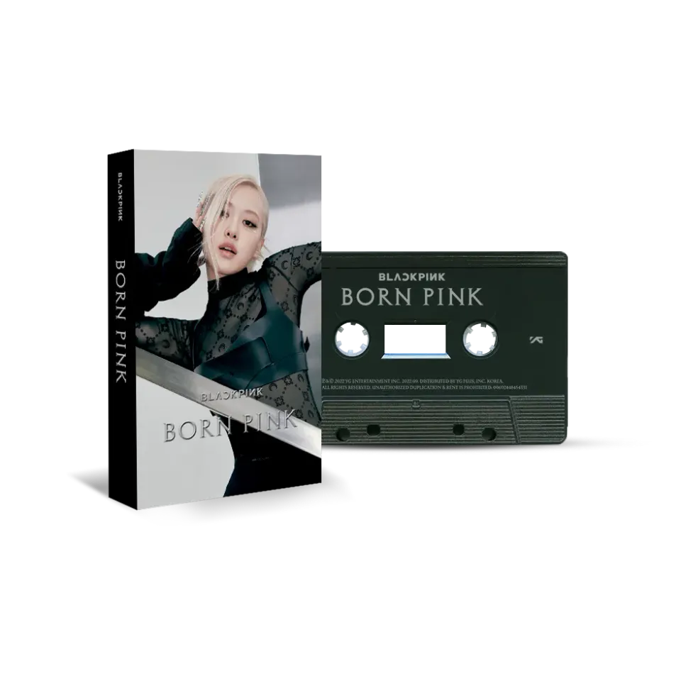 BLACKPINK Born Pink musicassetta Rosé esclusiva UK
