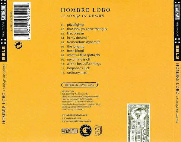 Eels Hombre Lobo CD album indie rock