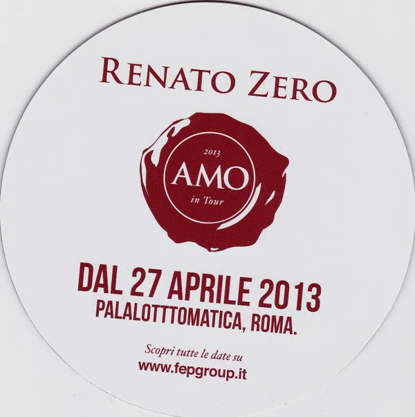 Renato Zero Amo Capitolo I CD album digipak VG+