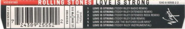 Rolling Stones Love Is Strong CD maxi singolo 1994 NM
