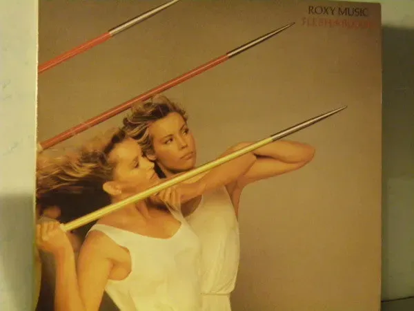 Roxy Music Flesh+Blood LP vinile ristampa 1987 NM