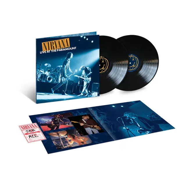 Nirvana Live At The Paramount Doppio Vinile 2LP con Poster