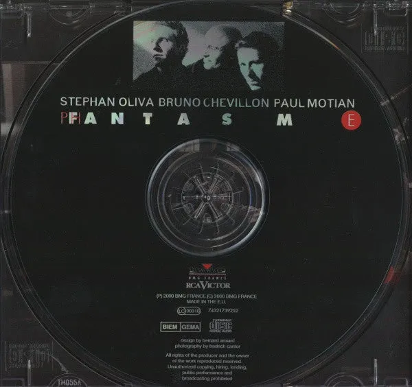 Oliva Chevillon Motian Fantasm CD album 2000