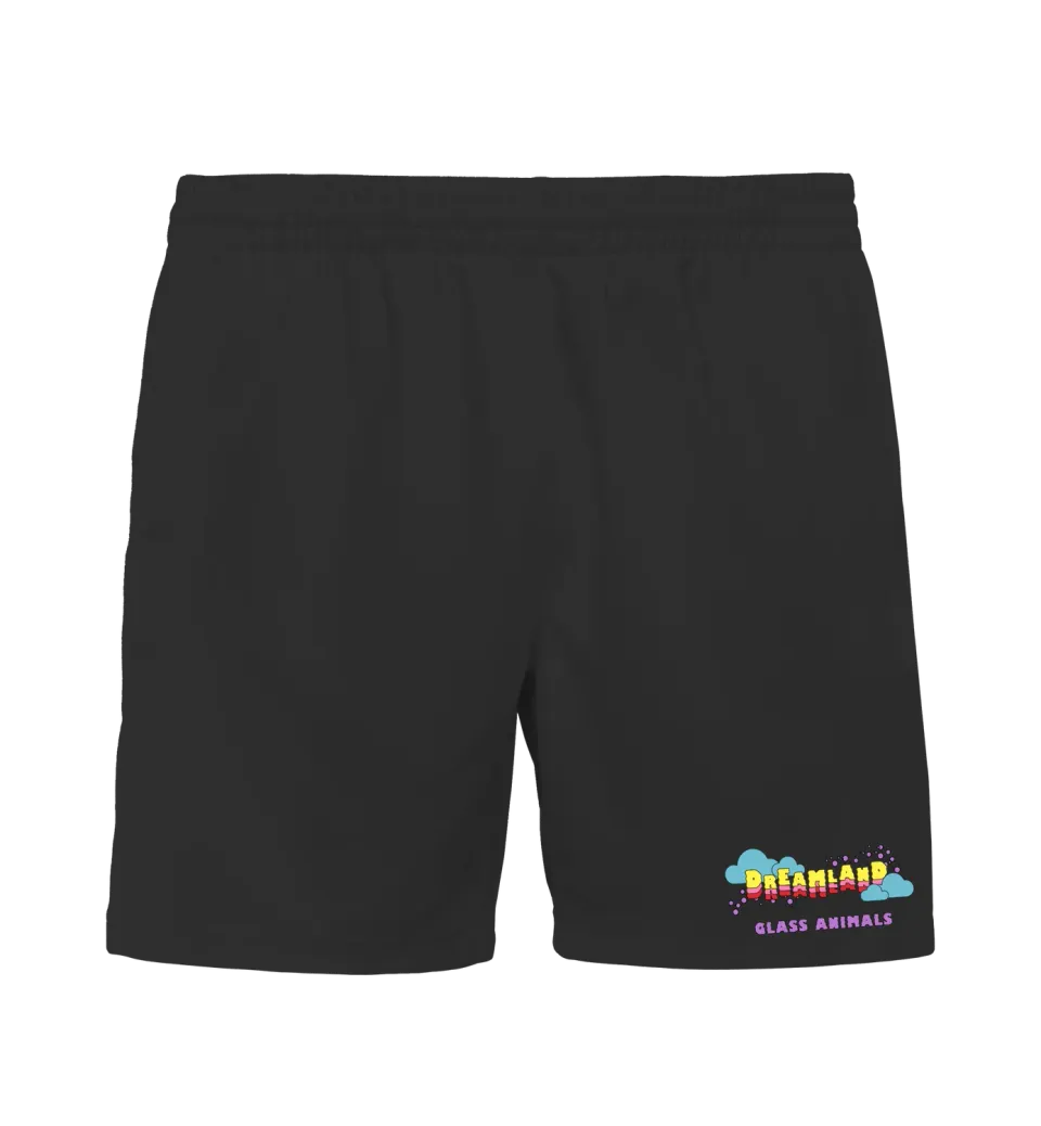 Polydor Records Dreamland Black Shorts pantaloncini neri
