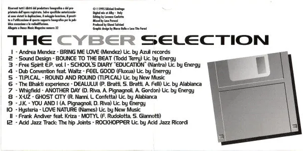 Various The Cyber Selection CD compilation mix 1995