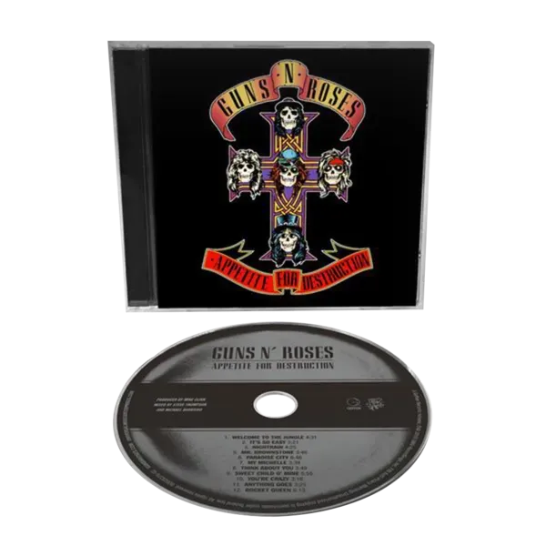 Guns N' Roses Appetite For Destruction CD remaster