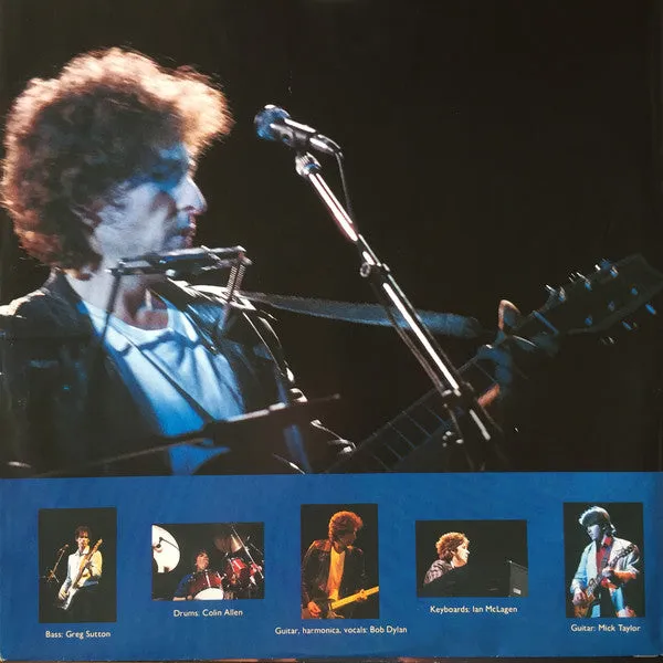 Bob Dylan Real Live LP album 1984 Olanda