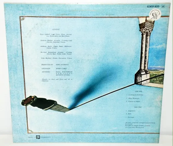 Genesis Trespass vinile LP ristampa italiana prog