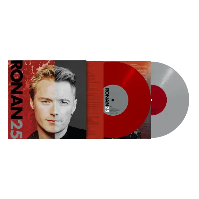 Ronan Keating Ronan25 doppio vinile 2LP rosso argento