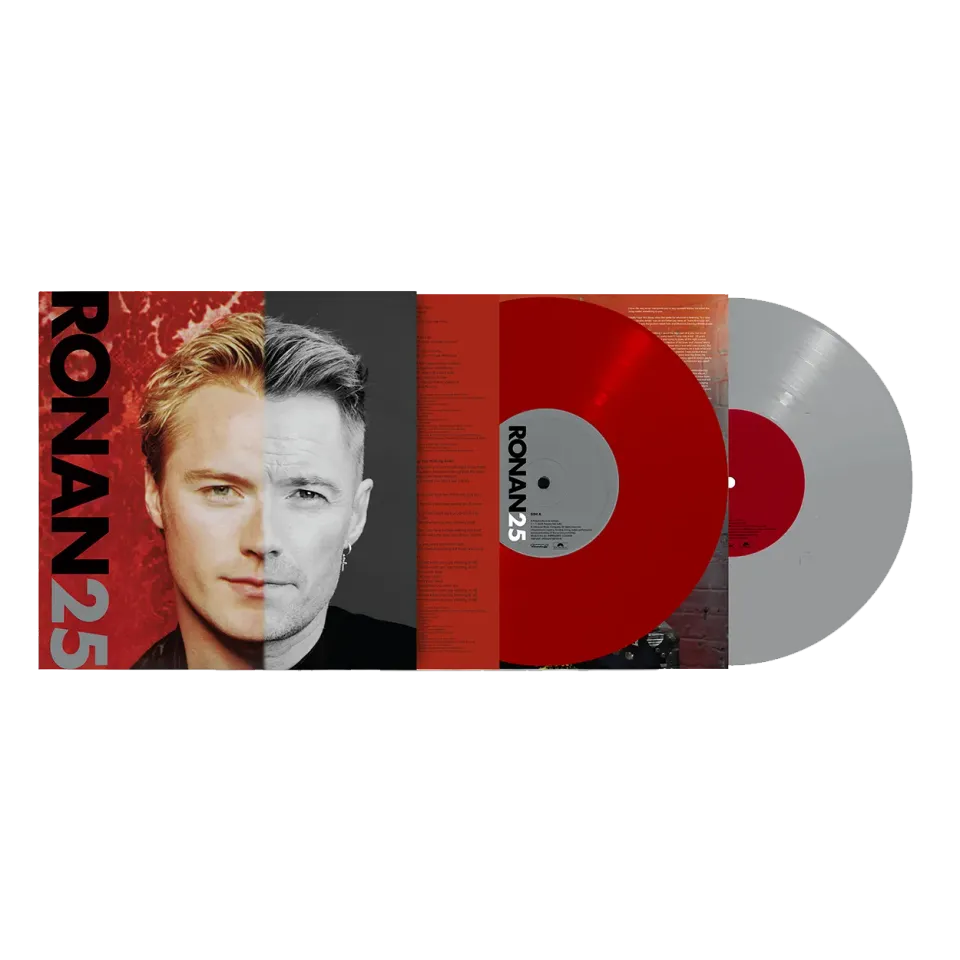 Ronan Keating Ronan25 doppio vinile 2LP rosso argento