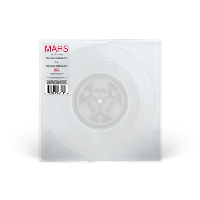Thirty Seconds To Mars The Kill Vinile 7" trasparente
