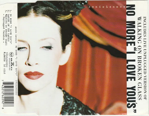 Annie Lennox No More I Love Yous CD singolo pop NM