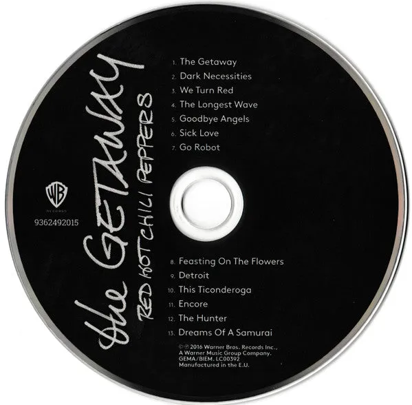 Red Hot Chili Peppers The Getaway CD album digisleeve