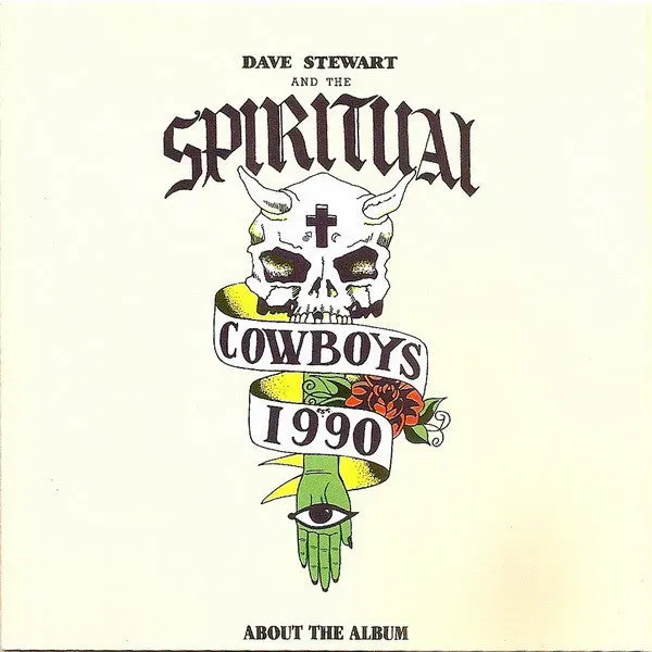 Dave Stewart Spiritual Cowboys CD promo sampler 1990