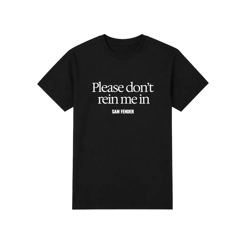 Celeste Rein Me In t-shirt nera 100% cotone