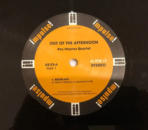 Roy Haynes Quartet Out Of The Afternoon 2LP gatefold LTD