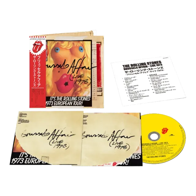Rolling Stones Brussels Affair Live 1973 CD SHM-CD