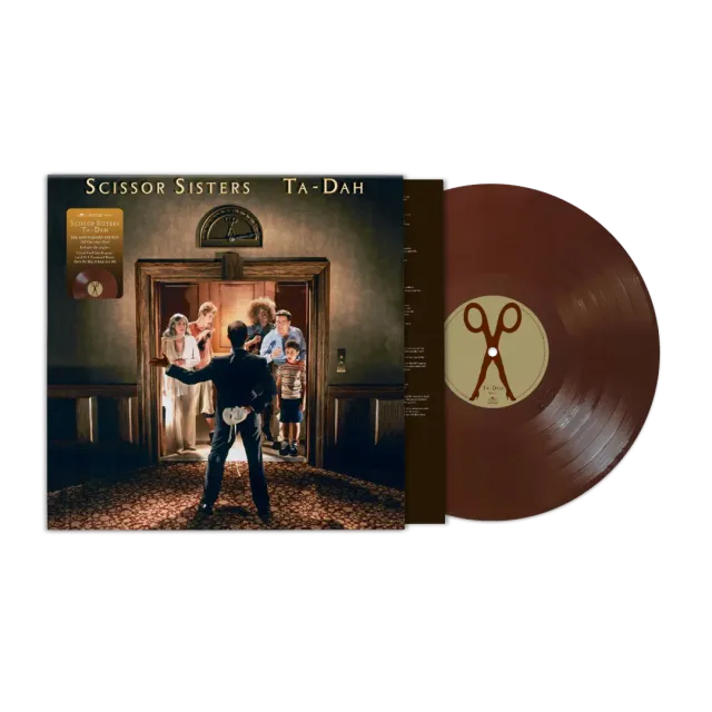 Scissor Sisters Ta-Dah vinile LP chocolate anniversario