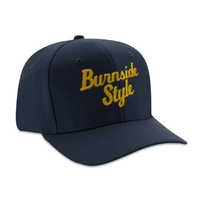 R.L. Burnside Burnside Style cappellino snapback blu