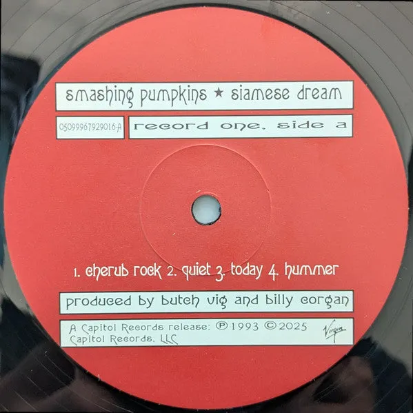 Smashing Pumpkins Siamese Dream 2LP 180g rimasterizzato Mint