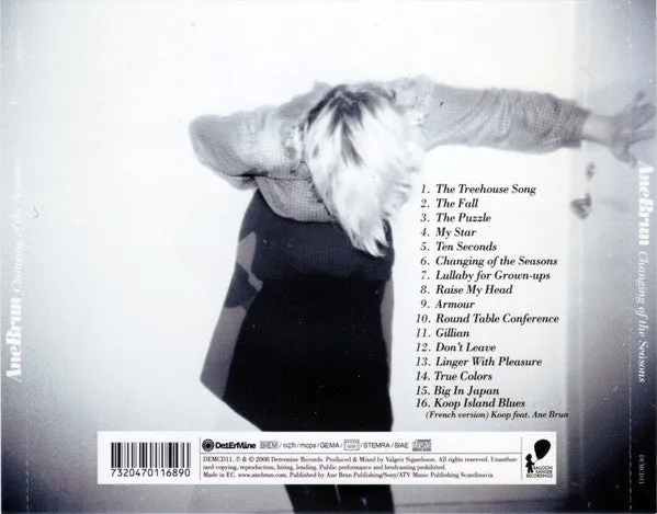 Ane Brun Changing Of The Seasons CD album soft rock
