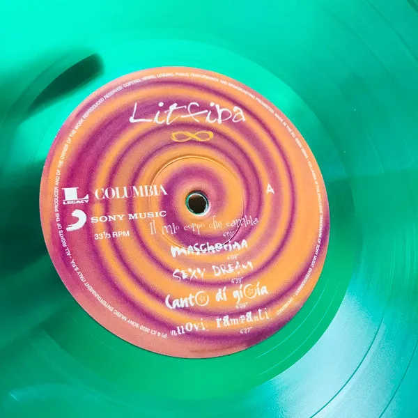 Litfiba Infinito LP vinile verde remaster limitata