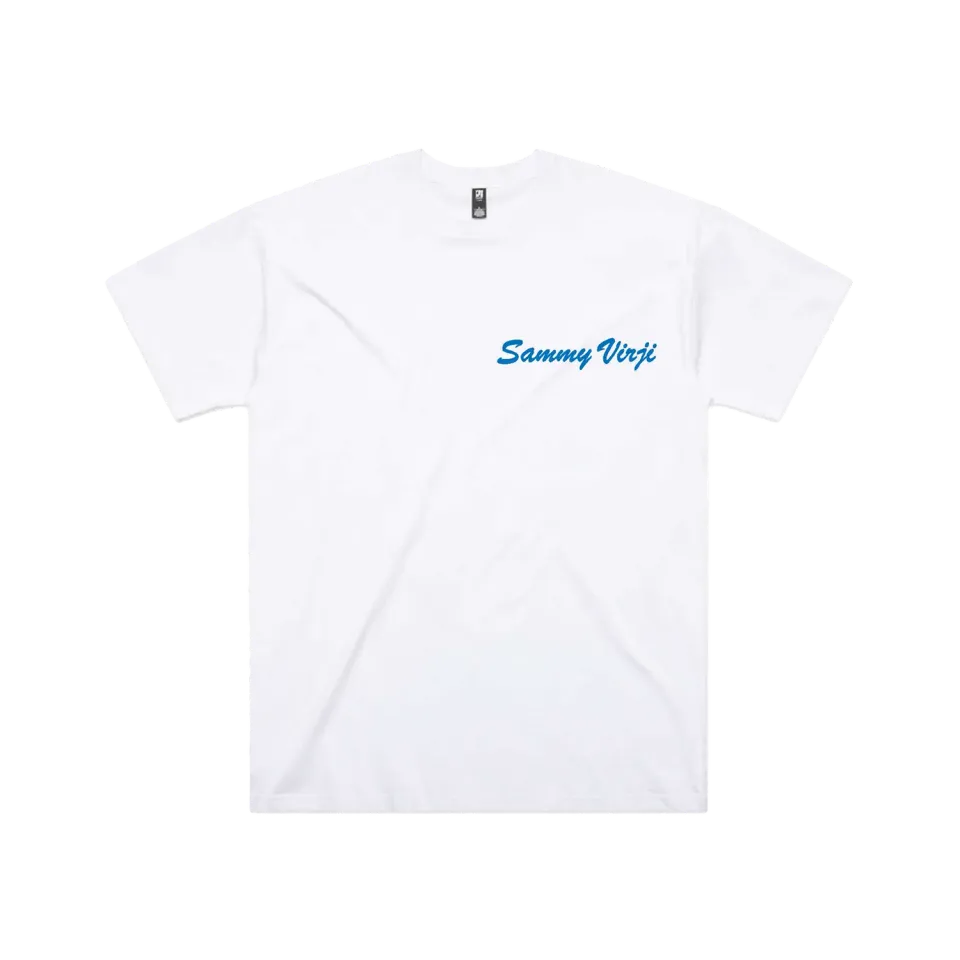 Sammy Virji T-shirt bianca cotone oversize S-XL