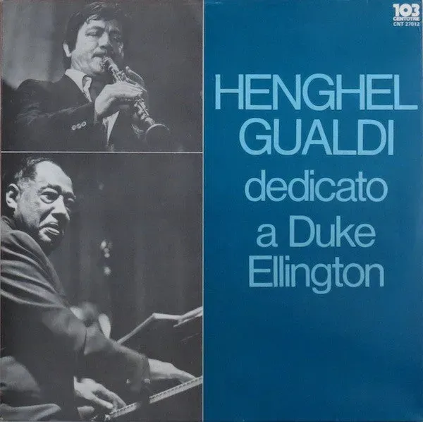 Henghel Gualdi Dedicato A Duke Ellington vinile LP jazz