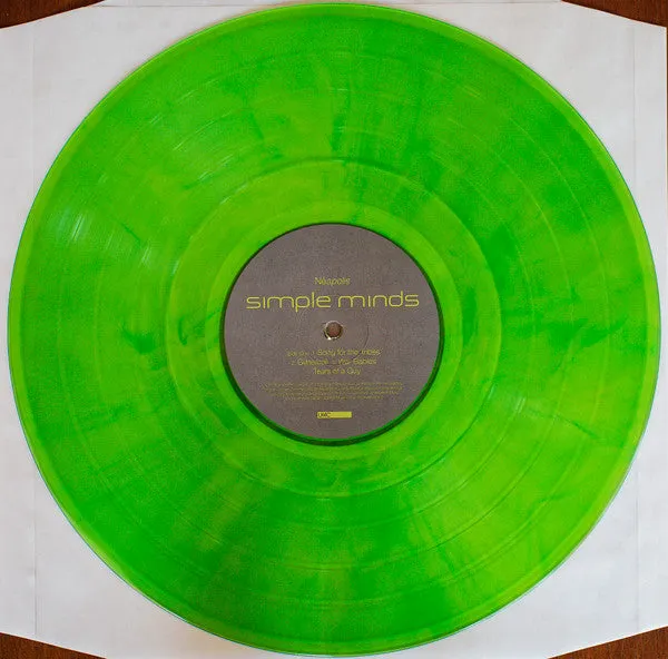 Simple Minds Néapolis LP vinile verde 180g