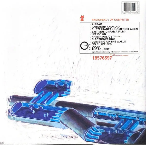 Radiohead OK Computer 2xLP doppio vinile