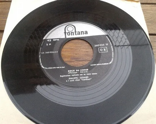 Philippe-Gérard Cha-Cha Du Coeur 45 giri 7" latin 1960