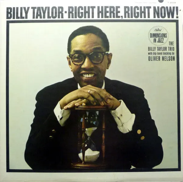 Billy Taylor Right Here Right Now vinile LP mono 1963