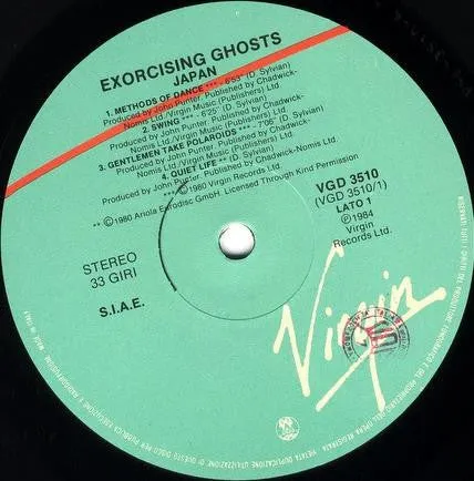 Japan Exorcising Ghosts Vinile 2LP compilation gatefold NM