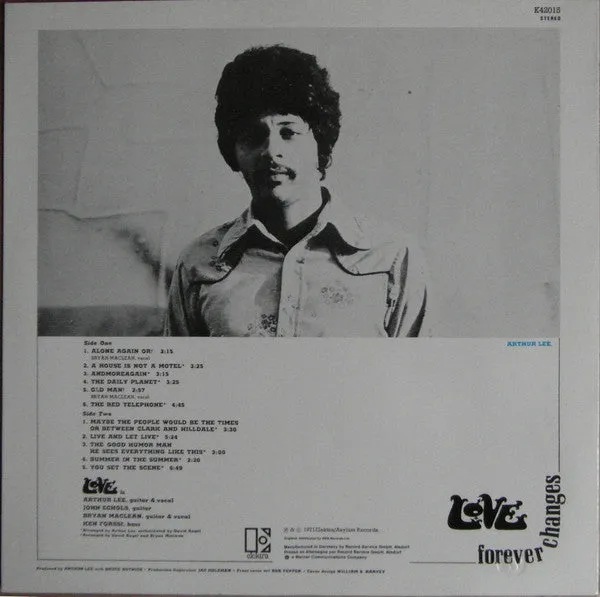 Love Forever Changes LP usato ristampa psych