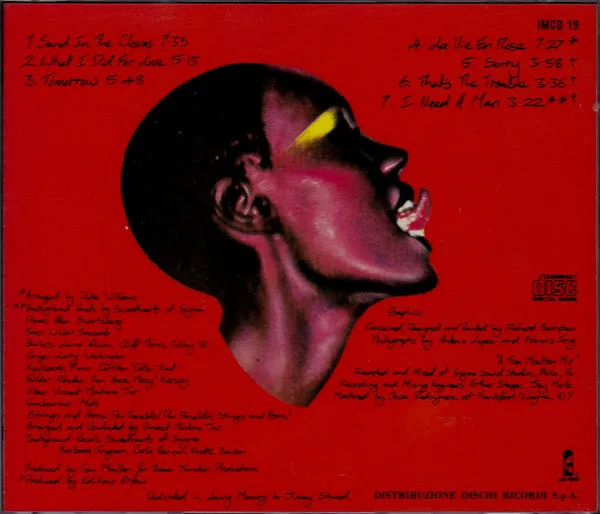 Grace Jones Portfolio CD album ristampa 1989 disco usato