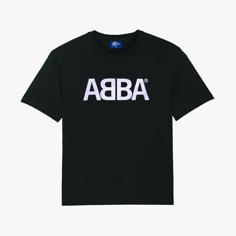 Polydor ABBA Waterloo maglietta nera chrome