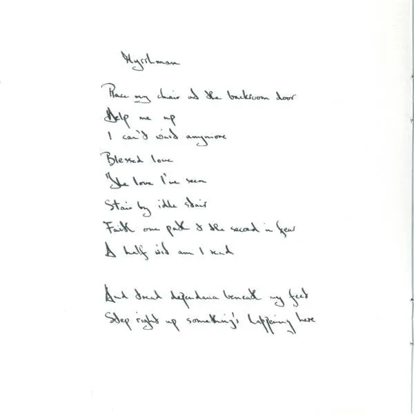 Talk Talk Laughing Stock CD album booklet 8 pagine