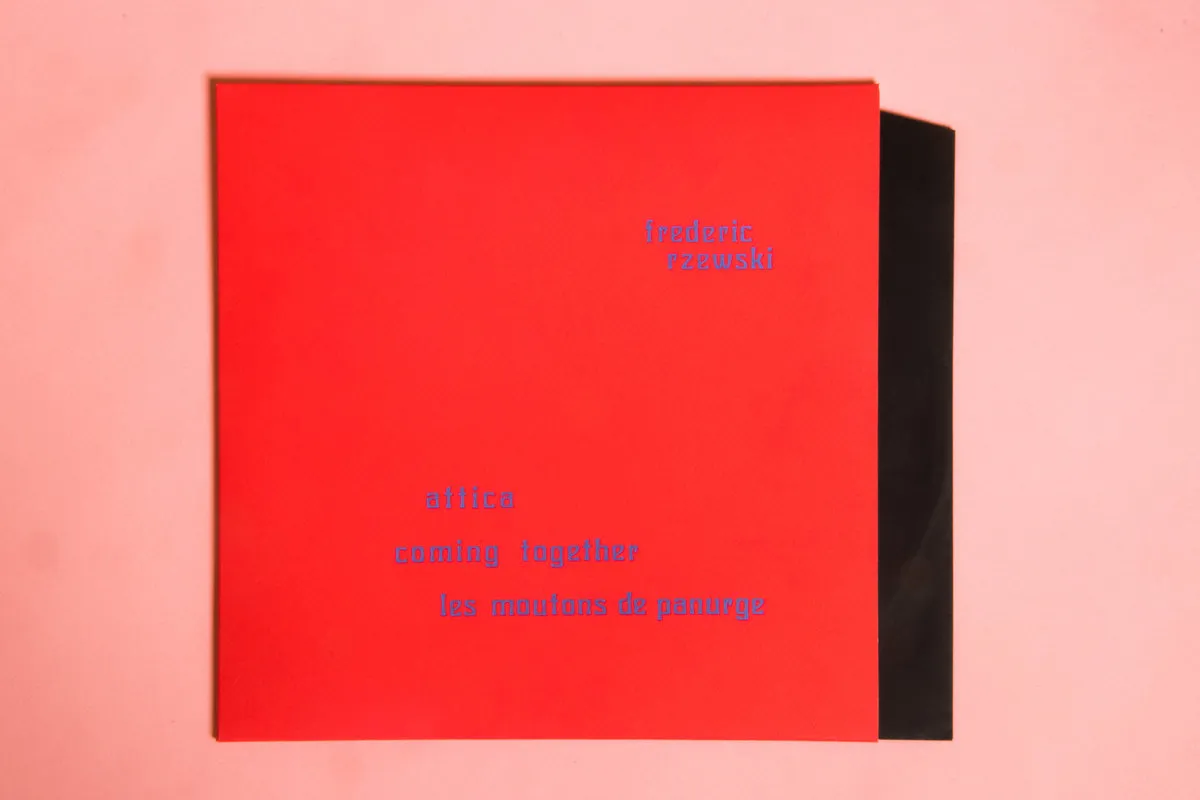 Black Sweat Records Rzewski Coming Together Attica vinile