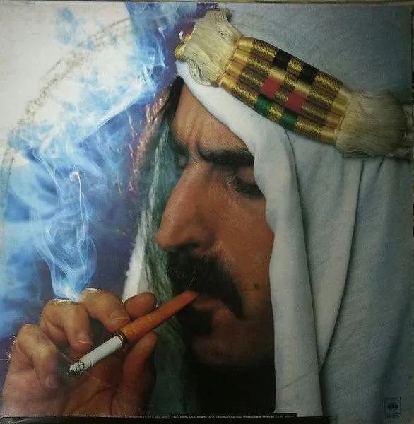Frank Zappa Sheik Yerbouti 2 LP gatefold 1979