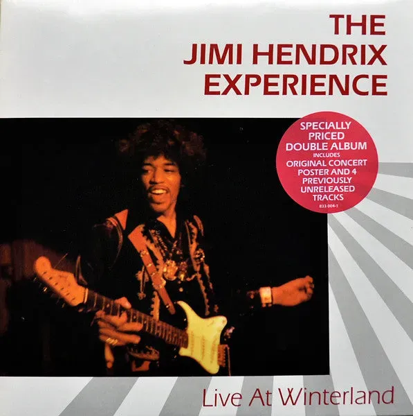 Jimi Hendrix Experience Live At Winterland 2LP blues rock