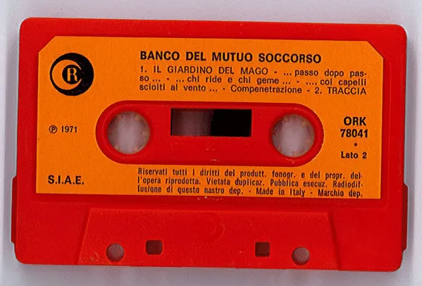 Banco Mutuo Soccorso omonimo musicassetta prog usata