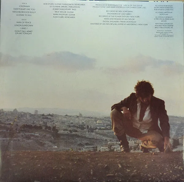 Bob Dylan Infidels LP vinile club Holland 1983