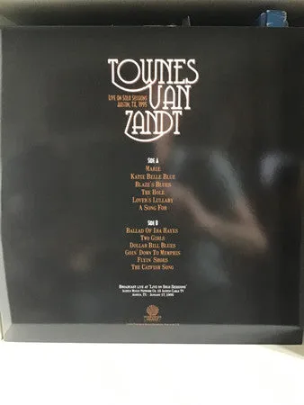 Townes Van Zandt Live On Solo Sessions vinile LP mint