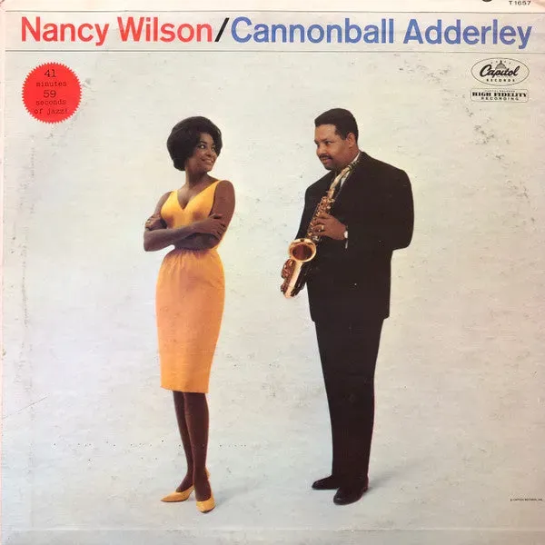 Nancy Wilson Cannonball Adderley vinile LP mono 1962