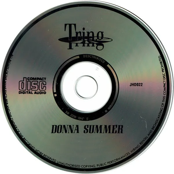 Donna Summer Shout It Out CD disco 1987 NM