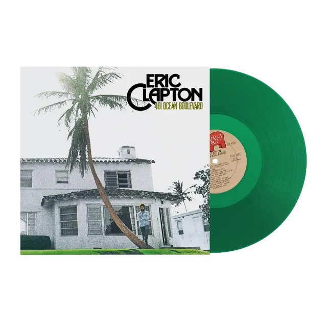 Polydor 461 Ocean Boulevard Clapton vinile LP verde