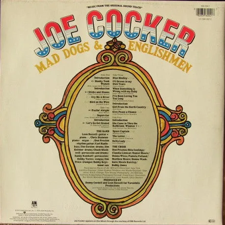 Joe Cocker Mad Dogs Englishmen 2LP gatefold NM