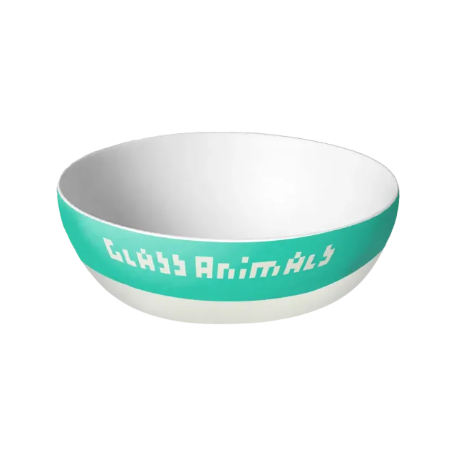 Glass Animals ciotola cereali fibra bambù merch