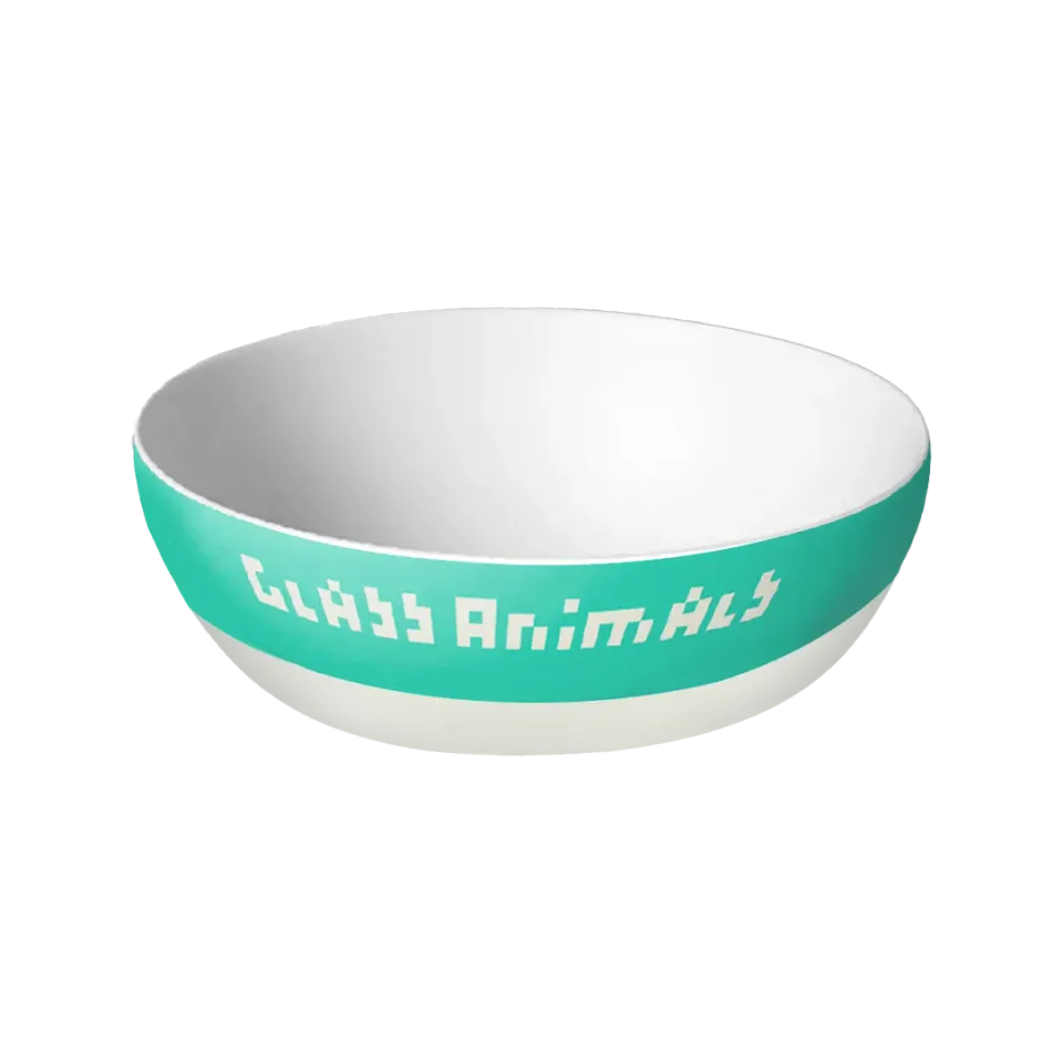 Glass Animals ciotola cereali fibra bambù merch