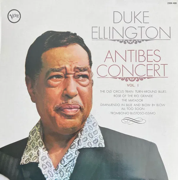 Duke Ellington Antibes Concert Vol.1 vinile LP ristampa